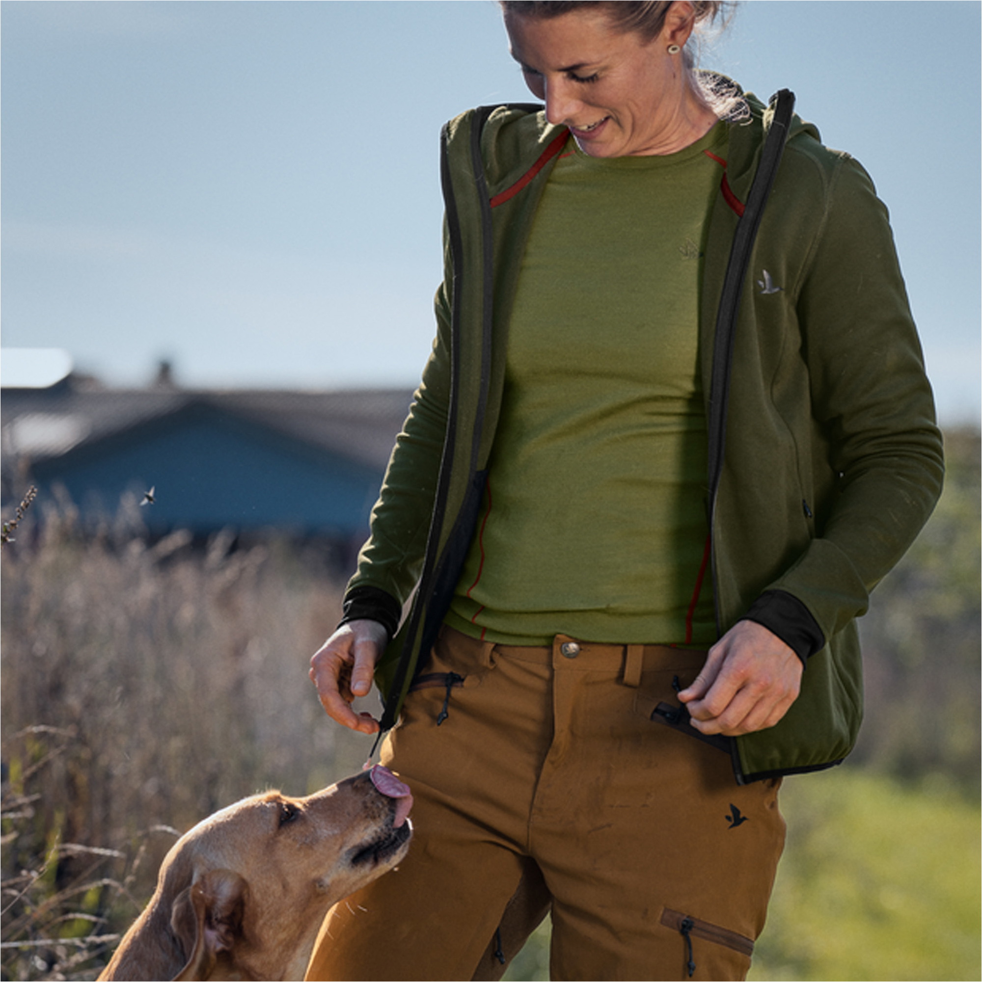 Seeland Womens Power Fleece 1302151 - Pine Green